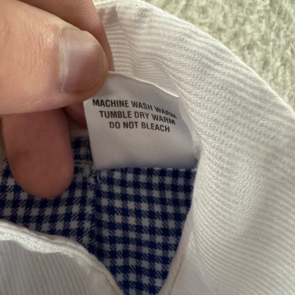 Vintage Smocked‎ Gingham Baby Romper 9 Months ABC Apple Bee Embroidery Outfit - Picture 7 of 7